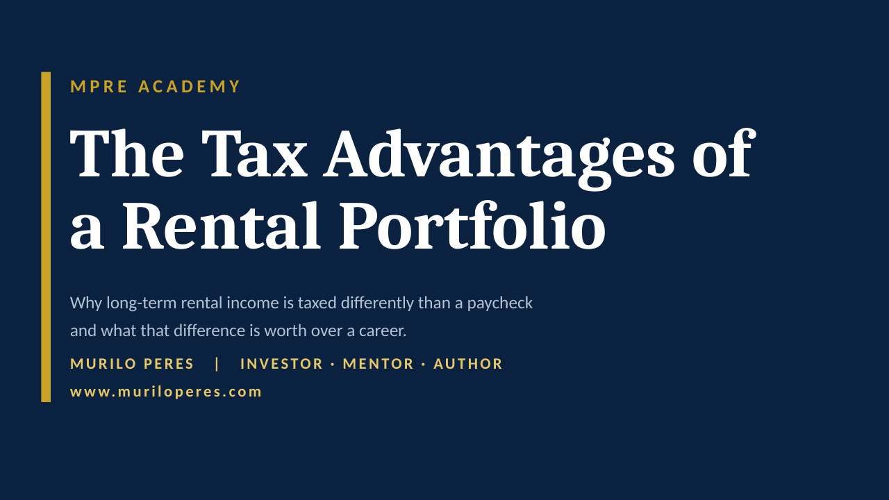 The Tax Advantages of a Rental Portfolio
