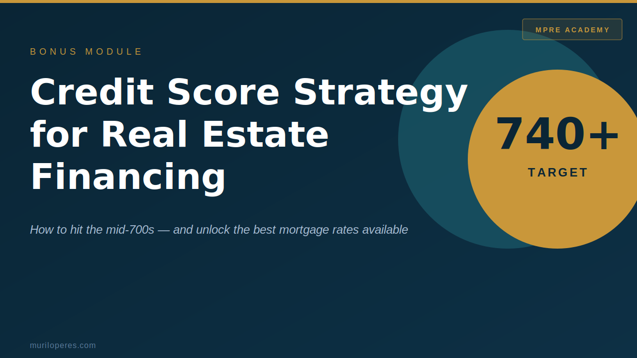 Credit Score Repair Strategies for Real Estate Investors