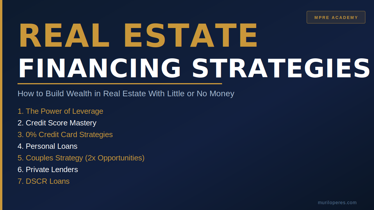 Real Estate Financing Strategies
